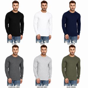 Custom Unisex Regular Fit <b>Long</b> Sleeve <b>TShirts</b> 100% Cotton Heavyweight Jersey Eco-Friendly Quick Drying Luxury Men High Quality - Product Image 2