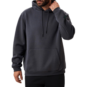 Sudaderas con capucha para hombre, 100% algodón, gruesas, estilo francés, de lujo, de alta calidad, extragrandes, personalizadas con serigrafía. - Product Image 1