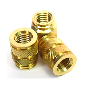 Inserts filetés en laiton à fusion à chaud avec corps moleté pour fixation en plastique encastrée - Product Image 6