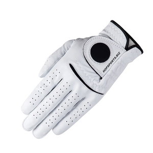 Guantes de golf de dedo completo personalizados de alta calidad para hombres, cuero genuino, diseño único, logotipo disponible, varios colores deportivos - Product Image 1