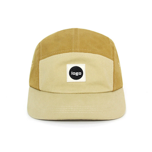 Gorras de 5 Paneles de Estilo Premium Impermeables, Gorra Deportiva Ligera, Suave y Resistente a las Arrugas, Gorras de Protección Solar Promocionales con MOQ Bajo - Product Image 1