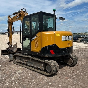 Mini-excavatrice compacte SANY SY80U de haute performance, neuve, avec une pompe hydraulique puissante, un moteur fiable et des roulements durables - Product Image 2