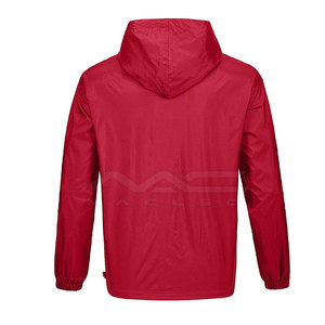 Veste coupe-vent pour homme, légère, à fermeture éclair intégrale, à capuche, résistante à l'eau, manches longues, vêtements de sport décontractés pour l'extérieur et les voyages - Product Image 2