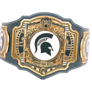 Cinturón de Campeonato de los Michigan State Spartans, Cinturón de Lucha Libre Personalizable, Cinturón Deportivo Coleccionable de Alta Calidad para Fanáticos - Product Image 5