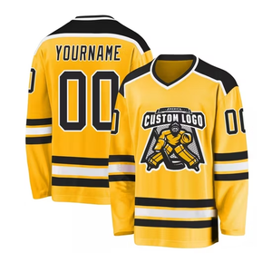 Premium Ice Hockey Match Jersey Wholesale Custom Embroidery OEM Manufacturer Polyester Hockey Apparel Supplier Worldwide - Product Image 1