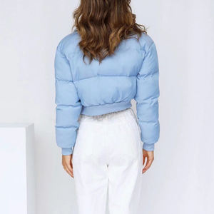 Blousons matelassés pour femmes Sky Colour – Prix de gros, faible MOQ, vêtements chauds, coupe ajustée, style streetwear, vêtements d'extérieur - Product Image 3