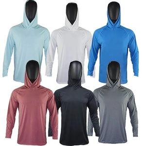 Sudadera Ligera con Capucha de Tela Catónica para Actividades al Aire Libre, UPF 50+, Camisas de Pesca Transpirables, Impermeables, de Secado Rápido y Antibacterianas - Product Image 5