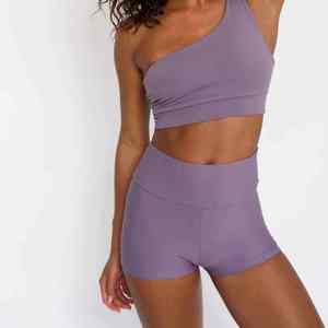 Nouvel ensemble de yoga côtelé personnalisé 4 pièces 2026 pour femme – Vêtements de sport et de fitness en gros - Product Image 6