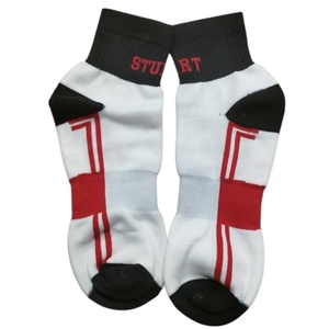 Calcetines deportivos informales de algodón transpirable para hombre, calcetines atléticos de fondo diario, diseño personalizado con impresión digital de LICRA - Product Image 1