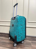 Nouvel arrivage de sacs à bagages multi-usages faits à la main sac à roulettes sculpture cuir unisexe grande taille multi-usages valise cheveux sur peau