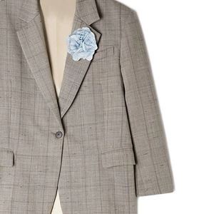 Nuevo Blazer Gris para Hombre 2026, Tela Fina Antiestática y Transpirable, Estilo Fraternidad, Corte Entallado, Chaqueta de Negocios, Venta al Por Mayor - Product Image 4