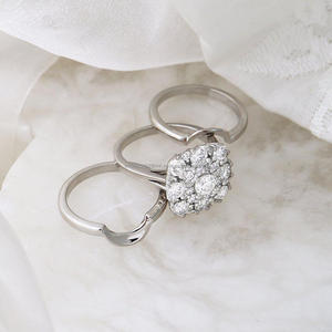 Diamantes naturales o cultivados en laboratorio GIA IGI Diseños personalizados disponibles Cantidad mínima de pedido baja para compradores mayoristas/a granel de oro - Product Image 4