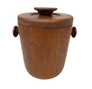 Seau à glace en bois 100% naturel, forme carrée, dernières pièces, prix abordable, seaux à glace en bois - Product Image 4