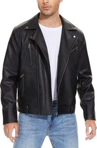 Vestes en cuir pour motards sur mesure, fabriquées par des fabricants en gros, pour hommes, en cuir véritable, taille personnalisée, veste d'hiver en cuir. - Product Image 4