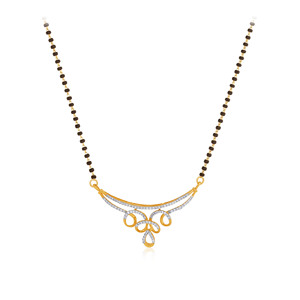 Collier GLEAMORA ENTERPRISE pour femme, plaqué or rose 14 carats, diamant fantaisie cultivé en laboratoire, style classique, à porter tous les jours, certifié IGI - Product Image 1