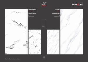 Baldosa de Porcelana Brillante de Formato Grande 600x1200, Superficie Pulida Premium, Aspecto de Piedra Decorativa Moderna para Pared y Suelo - Product Image 3