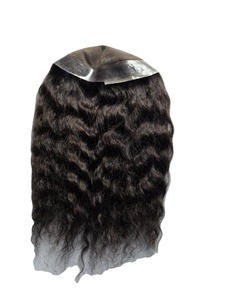 Femmes 100% cheveux humains Remy toupet Taz cheveux Bangladesh dentelle avant systèmes de cheveux indiens étanche vague d'eau douce vague profonde - Product Image 3