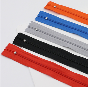 Couleur en stock d'usine # 3 Fermetures éclair en nylon pour contrôle d'accès, 20 cm, à glissière fermée, pour pantalons et vêtements - Product Image 3