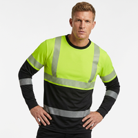 Camiseta de Manga Larga para Hombre, Verano, Algodón/Poliéster, Transpirable, Antiencogimiento, Antipilling, Estampado Fotográfico, Tallas Grandes, Personalizable