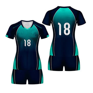 ชุดยูนิฟอร์มวอลเลย์บอลคุณภาพดีที่สุดปี 2026 ระบายอากาศได้ดี สำหรับทุกเพศ ปรับแต่งได้ เสื้อโพลีเอสเตอร์ 100% - Product Image 1