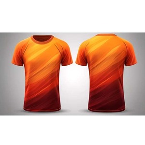 T-shirt vierge pour sublimation, qualité export, tissu polyester, conçu pour l'impression par transfert thermique - Product Image 2