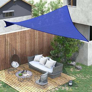 Telo Ombreggiante Blu 16x20 per Esterni, Tenda da Sole per Patio, Terrazzo, Giardino con Anelli a D e Corda - Categoria Prodotto: Teli Ombreggianti e Reti - Product Image 2