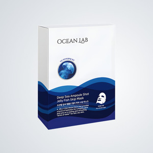 แผ่นมาส์กหน้าคอลลาเจน Osyeonraep Ocean Lab Deep Sea Ampoule Shot Jellyfish Skip Mask แพ็ค 10 แผ่น 1 ชิ้น - Product Image 1