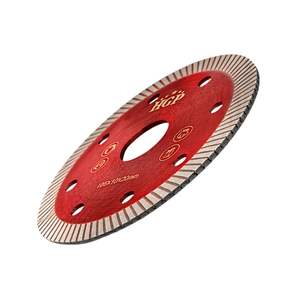 Disque de coupe diamanté à chaud de qualité industrielle HGP de 4 pouces, revêtu de titane, pour granit, marbre, béton, outil professionnel individuel - Product Image 1