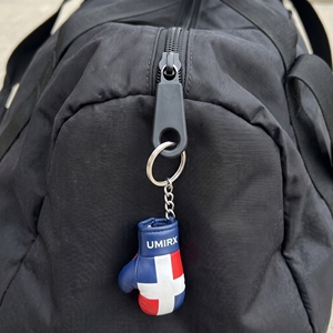 Dominican Republic Flag Mini <b>Boxing</b> Glove Keychain Dominican Pride <b>Boxing</b> Gloves Key Ring Souvenir <b>Gift</b> Custom Logo - Product Image 4