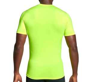 Nouveautés : Vêtements de sport, vêtements de gym, t-shirts de compression, meilleurs t-shirts thermiques à manches courtes, séchage rapide, haut en polyester tricoté sur mesure - Product Image 2