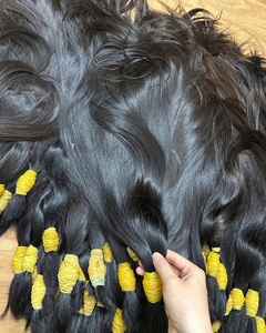 Cabello Humano Vietnamita de Buena Calidad a Precio de Fábrica, 1 kg, de 40 cm a 90 cm, Cabello Virgen Natural Remy Crudo al Por Mayor - Product Image 3