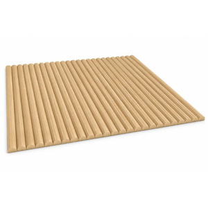 Paneles Acústicos de Madera Natural para Revestimiento de Paredes Interiores, Paneles de Madera Decorativos que Reducen el Ruido - Product Image 1