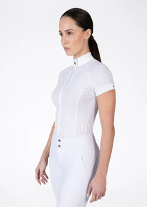 Camisa de competición para mujer profesional, tela suave de primera calidad, ajuste cómodo, movimiento flexible y aspecto moderno. - Product Image 5