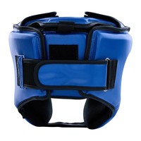 Casque de boxe ouvert personnalisable avec logo, léger, pour MMA, en cuir synthétique, équipement d'entraînement pour arts martiaux