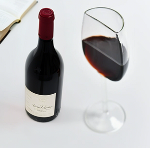 Copa de Vino Tinto Moderna de Media Copa y Media Copa de Vidrio, Accesorios de Bar Transfronterizos, Copa de Vino de Alto Valor para Fiestas - Product Image 5