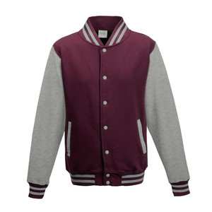 Fabricant de vêtements sur mesure, veste universitaire d'hiver de style vintage, en polyester/coton, imperméable, écologique, pour l'université et le lycée - Product Image 3