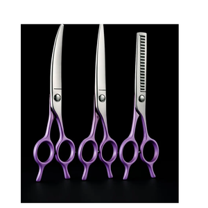 Premium Pet Grooming <b>Scissors</b> Set – Made from High-Quality Stainless Steel, Professional <b>Dog</b> & Cat Hair Cutting Kit with Case - Product Image 2