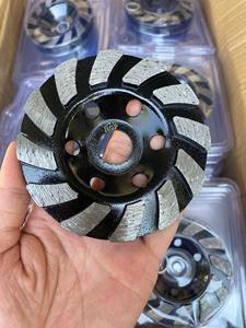 Disque abrasif industriel SF haute dureté, meule diamantée de 10 mm, meule à coupelle de 100 mm pour béton, carrelage, granit, marbre, support OEM - Product Image 6