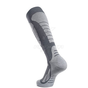 High Quality Winter Soccer <b>Socks</b> 100% <b>Wool</b> Knitted Breathable Cuff Logo for Training Matches and Sports Activities - Product Image 5