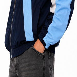 <b>Men</b> <b>Track</b> <b>Jacket</b> Retro Color Block Stylish Comfortable Lightweight Premium Athletic <b>jacket</b> Stylish Color Soft Premium Fabric - Product Image 5