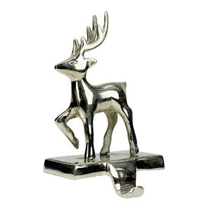 Elegant Gold Metal Star <b>Stocking</b> <b>Holder</b> For Christmas Fireplace Mantel A Perfect Blend Of Functionality And Festive Charm - Product Image 6