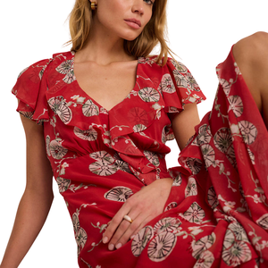 Vestido Midi Estampado Informal para Mujer, Moda al por Mayor - Product Image 4