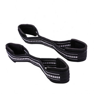 Sangles de musculation rembourrées en coton Misha Sports Fitness - Respirantes, légères, antidérapantes pour la musculation, le powerlifting et les soulevés de terre - Product Image 6