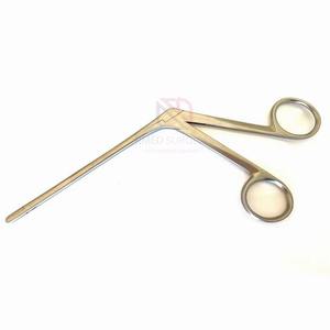 Pinzas de Cocodrilo de Acero Inoxidable Alemán con Puntas de Precisión para Cirugía ORL, Extremo Serrado, Fuente de Alimentación Manual - Product Image 3