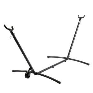 Supporto per Amaca in Acciaio Resistente da 2,7 m con Ruote Integrate, Telaio in Metallo Portatile per Uso Esterno e Interno - Product Image 2