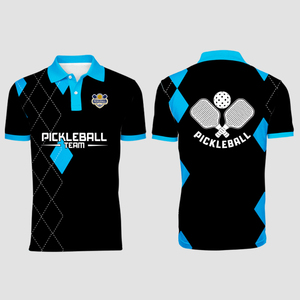 Camiseta de Polo para Pickleball OEM ODM, Ligera, Transpirable, de Secado Rápido, para Entrenamiento y Competición en Equipo - Product Image 2