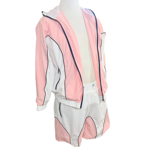 Chaqueta de Yoga Casual de Otoño para Mujer, Cuello Alto, Cierre de Cremallera, Manga Larga, Poliéster/Nailon, Cortavientos, Ligera, Deportiva - Product Image 4