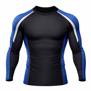 Women's Compression Rash Guard Long Sleeve OEM Custom Logo Design Breathable Quick-Dry UPF50 Eco-Friendly Martial Arts - Product Image 1