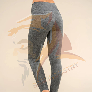 Women's Solid Color Breathable Mid-Waisted Yoga <b>Leggings</b> <b>with</b> <b>Pockets</b> for Sports Fitness Fully Customizable Women Yoga <b>Leggings</b> - Product Image 4