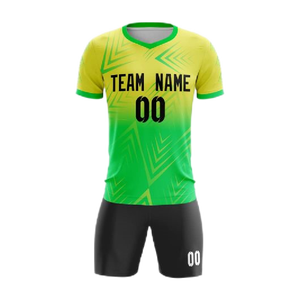 Camiseta de Fútbol Unisex Personalizada, Uniforme de Fútbol de Alta Calidad, Camisetas de Equipo 100% Poliéster, Logotipo Frontal, Secado Rápido, Cuello en V - Product Image 6